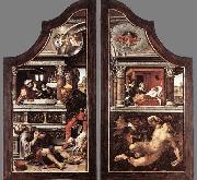 Triptych of Virtue of Patience Bernaert Van Orley